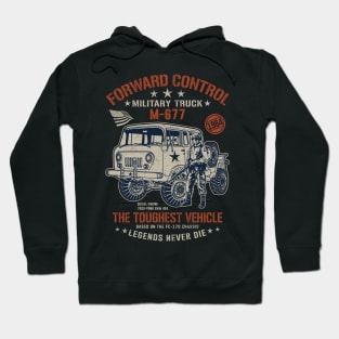 Forward Control FC-M677 Military Truck Hoodie